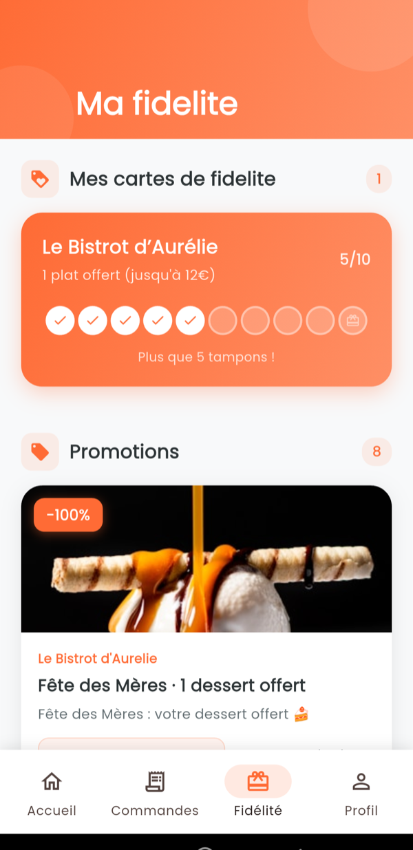 Fidélité & promotions